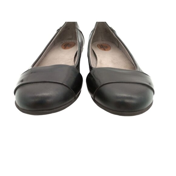 Life Stride Velocity Women’s 11M Black Flats Memory Foam Shoes Slip Ons Flex - Picture 5 of 7